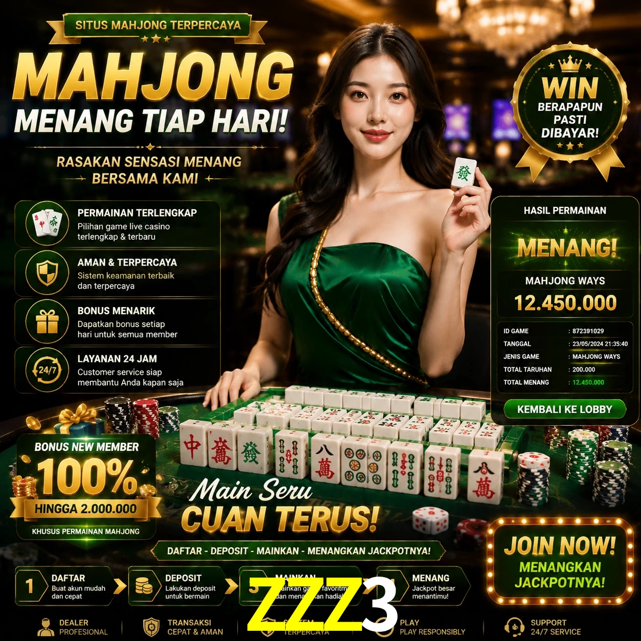 Cashback VIP ZZZ3 - reembolso semanal